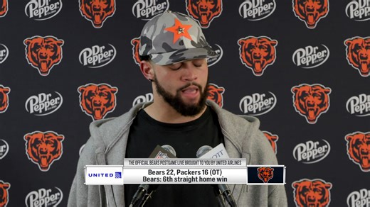 "I got the best coach in the world ... and we have the best coaching staff in the world." Caleb Williams tips his cap to the Bears' coaching staff 👏 | Marquee Sports Network