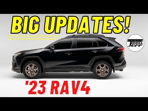 Big Changes for 2023 Toyota Rav4 and RAV4 Hybrid!