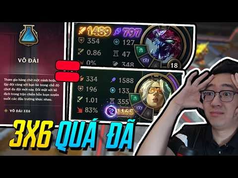 The NEW 3x6 Arena has so many BROKEN BUILDS! (LoL)