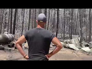 Mora County Residents Survey Scorched Landscape Following Calf Canyon Wildfire