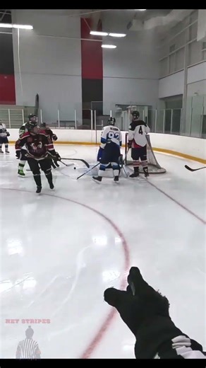 good start - Hey Stripes! The Micd Up GoPro Hockey Refcam - #hockeyhighlights #refcam