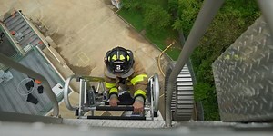 Firefighter seriously injured in two-story fall during training