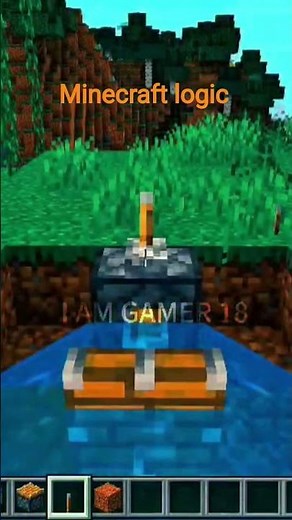 Minecraft But The Logic Is Broken!😭🙏#minecraftlogic #minecraftmeme #gamingvideo #minecraftfunny