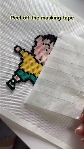 Simple Perler Bead Guide~ #perlerbeads #beginnertutorial #diycraft