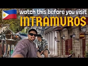 First Time Visiting Intramuros, Manila | Oldest City in 🇵🇭 | Vlog in The Philippines