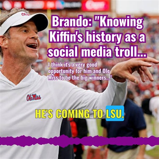 234K views · 1.7K reactions | Tim Brando is calling it: Kiffin's...