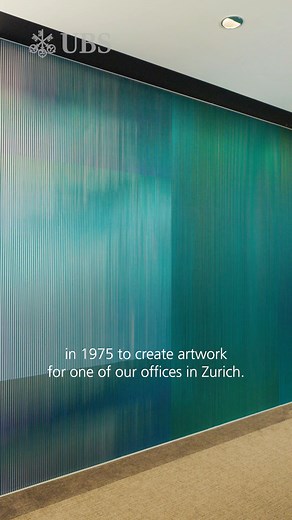 Inspiring Rana Begum: Carlos Cruz-Diez. 💫 Known for incorporating a sense of movement in his work, Begum reflects on how she first discovered Cruz-Diez’s unique practice during her early art studies, and how he has remained “one of my favorite artists.” ‘Physichromie UBS Vert’ was commissioned for a former office in Zurich in 1975, and is now on display at our UK Headquarters alongside Begum’s site-specific commission ‘No. 1238 Mesh’. Discover more of what inspires Rana Begum and her work, comm