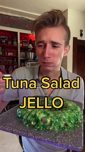 The ‘60s were wack: This almost ended me #fyp #vintage #aspic #jello