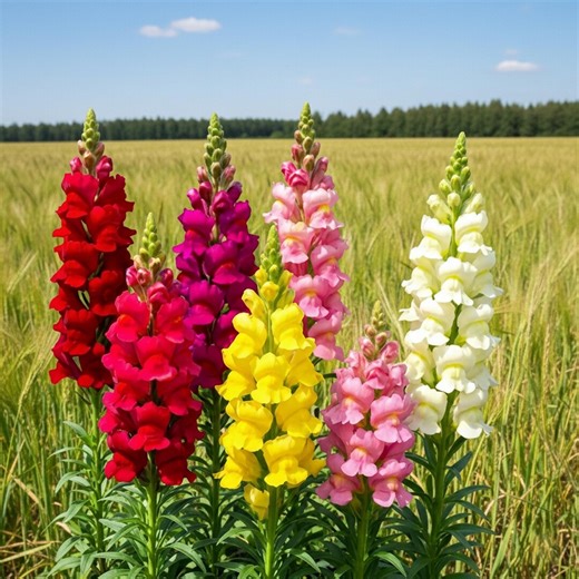 6000  Snapdragon Hummingbird Rainbow Mix Flower Seeds - Fragrant Bulk Garden Seeds - Tall Snapdragon Mix for Bees & Hummingbirds - Non-gmo - Etsy