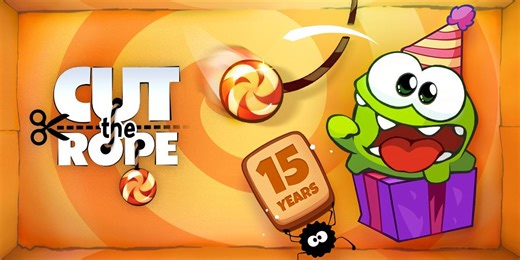 Cut the Rope is celebrating its 15th anniversary with a limited-time anniversary event, featuring Om Nom’s long journey