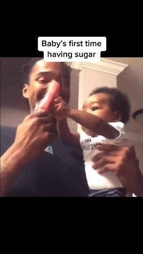 And just like that he’s addicted. #omg #sugaristheenemy #sugar #baby #crazybaby #fiend #omg #wow #addiction #thatfast #hooked #fyp #viral #amazing
