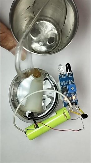 Automatic dispenser machine | science fair project #circuit #sciencefairproject #experiment