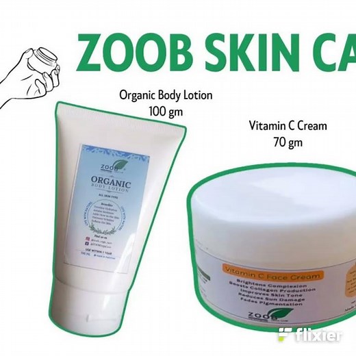 ✨ Transform Your Skin Naturally | ZOOB Organic Body Lotion & Vitamin C Cream Review 🌿💛