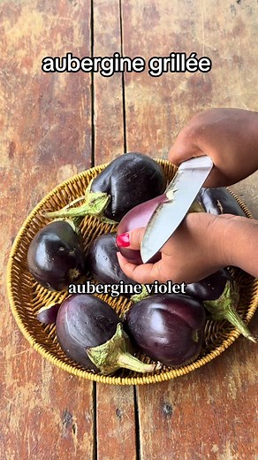 Recette gombo grillé et aubergine grillée — sauce aubergine ivoirienne