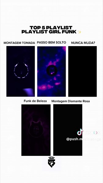 Push Music Songs (@push.music.songs) - PLAYLIST GIRL FUNK in bio #playlist #girl #funk #nuncamuda #funkdebeleza #montagemdiamanterosa #musica #songs #phonk #BRASIL Montagem tomada PASSO BEM SOLTO Nunca Muda? Funk de beleza