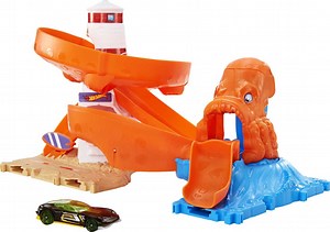 Hot Wheels City Octopus Invasion Attack Vehicle Playset - Walmart.com