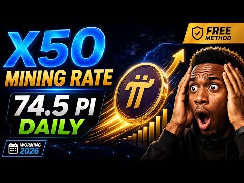 Pi-Network update How to increase your mining rate || mine 74.5 pi daily (step by step guide)