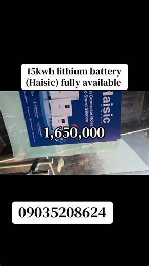 Order Your 15kWh Lithium Battery Today