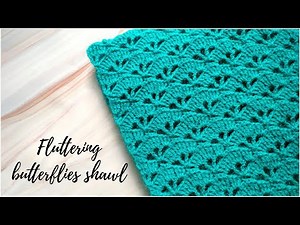 Easy and elegant crochet shawl pattern | beginner crochet pattern