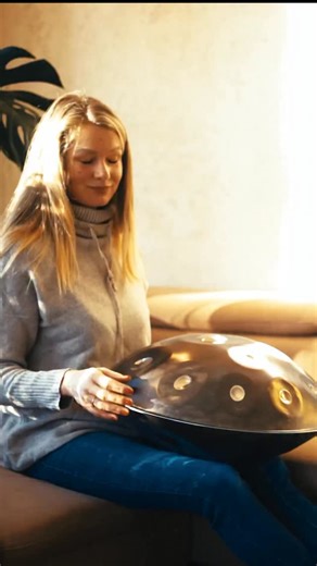 “Freedom isn’t given by the world — it begins the moment we choose to live as who we truly are.” Played on an Opsilon Pygmy 19 @opsilonhandpan , full video in my YouTube , link in my bio #handpan #handpanmusic #handpanvibes #handpancommunity | Kate Stone