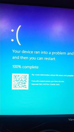 blue screen #foryou #windows #computertechnic #bollywoodsongs #automobile