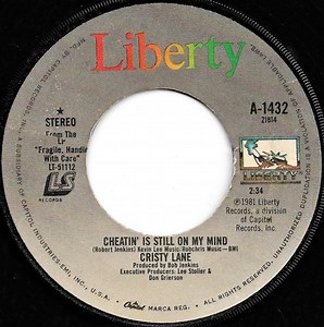 Cristy Lane - Cheatin' Is Still On My Mind / Just A Mile From Nowhere