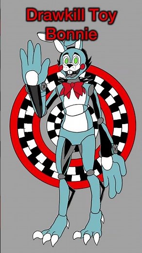 FNAF Drawkill Animatronics in My Art Style #fnaf #fnaffanart #fivenightsatfreddys