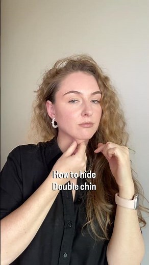 Hide Double Chin With Makeup / How to contour at 35+ #makeup #liftingmakeup #makeup35+