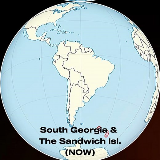 South Georgia and The Sandwich Islands Empire | NOW VS THEN (Part 3) #empire #geography #history