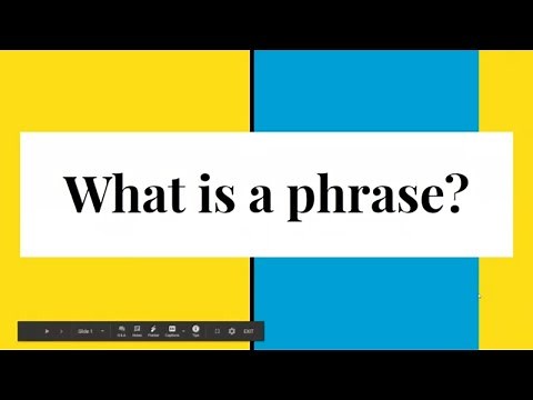What is a phrase in English Grammar? I Types of Phrases I