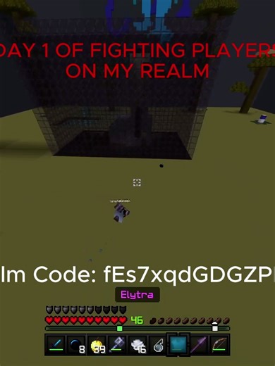 DAY 1 OF FIGHTING PLAYERS ON MY BEDROCK PVP REALM My realm is a pvp based realm meant for training on pure vanilla bedrock pvp IF YOU WANT TO JOIN THE REALM THE CODE IS fEs7xqdGDGZPD4c JOIN UP!!! Note: Realm is still in development more will be added soon #Bedrockrealms #unstableuniverse #bedrockpvp #SMP #Minecraft #bedrock #fypシ゚viral