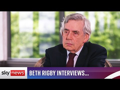 Beth Rigby interviews... former Prime Minister Gordon Brown