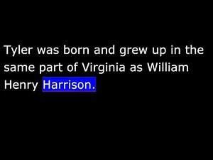 American History - Part 065 - Brief Presidency of Harrison - President Tyler in chaos