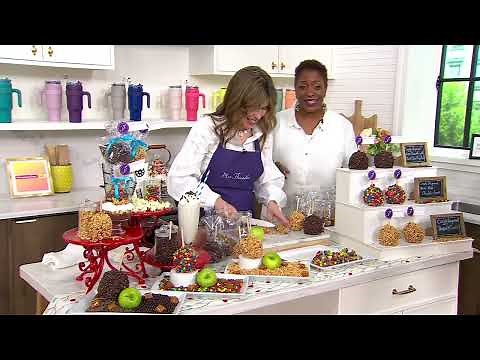 Mrs. Prindables 6pc Candy Shoppe Individual Apples on QVC