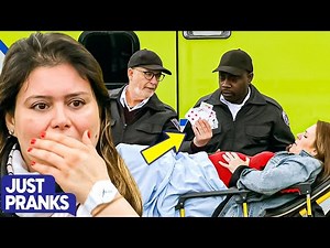 Pregnant Woman Gets Magic Trick Prank! | Pregnancy Moments | Just Pranks