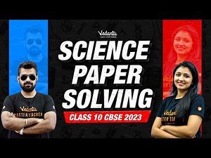 Class 10 CBSE 2023 Science Paper Solving | Shimon Sir & Ashima Ma'am | V Master Tamil