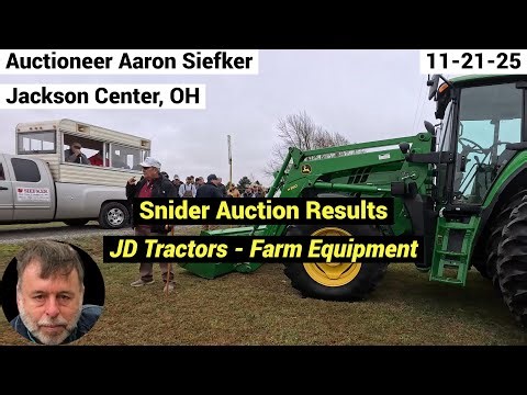 Auction Results - JD 6150 | 7420 | 7210 | 4020 | 1020 | 730 | 530 | 620 | 520 - Equipment - 11-21-25