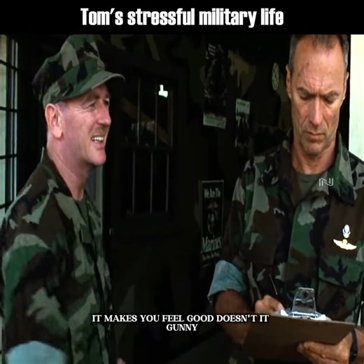Tom's stressful military life - Clint Eastwood Movies | Antoine Smith