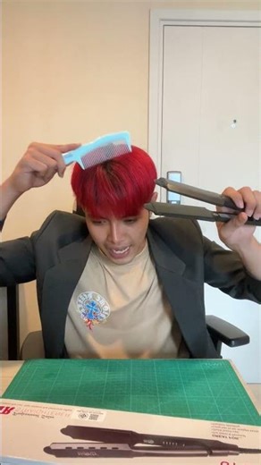 220w hair straightener, stays straight for a long time. #NobiKim #producttag #hairstraightener