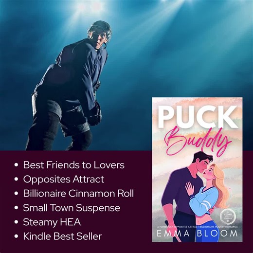 Candy Queen × Possessive Goalie He’s tasted temptation his whole life. But once he gets a lick of her… he doesn’t share. PUCK Buddy — best friends, slow burn, mine. 🔥 $0.99 ebook 🎧 $0.99 audiobook ⏰ Through Jan 28 #friendstolovers#hockeyromance #booktok #spicybooktok #spicyromcom #bookstagram##offlimits #kindleunlimited #romcom #fakedating #billionaireromance