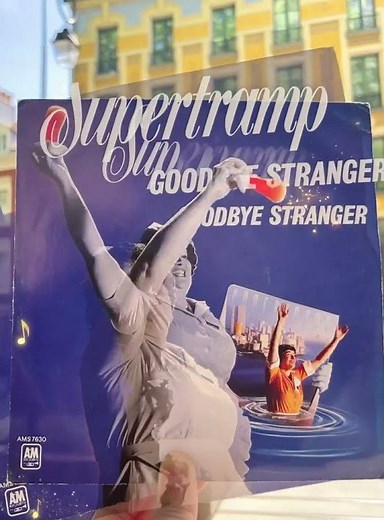 Supertramp… Goodbye Stranger Never Gets Old 🎧✨#Supertramp #GoodbyeStranger #vinylrecords#music#fun