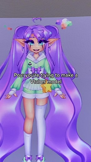 on my way to becoming your favorite roblox Vtuber 🤩 #roblox #vtuber #digitalart