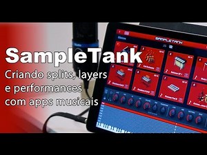 Sampletank para iPad: criando splits, layers e performances com Midiflow e Lemur