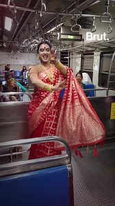 114K views · 1.6K reactions | Every day, she dresses gracefully, boards Mumbai local trains and brightens people's journeys with her laughter and her dance moves. Here's the story of Pooja Sharma, a trans woman who is also a social media star. : Crossbyte13 | Brut India | Facebook