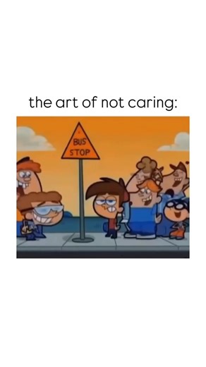 the art of not caring - #fyp #viral #meme #animated #dgaf | Me And The Devil