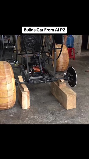 Building a Crazy Car for Kids from AI's Imagination | DIY Homemade Car