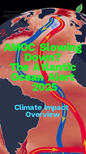 AMOC Slowing Down? The Atlantic Ocean Alert 2025 #AMOC #ClimateScience #OceanCirculation #ColdBlob