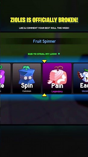 The Craziest Luck Streak in Blox Fruits! 🍀 #bloxfruits #roblox