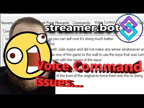 Streamer bot Voice Command - Issue and Workaround