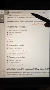 Cash Flow: Operating Activities Ano nga ang kasali at hindi sa operating activities ng cash flow statement? #accounting #cashflow #operatingactivities #debit #credit #business | Jesse Alcaraz